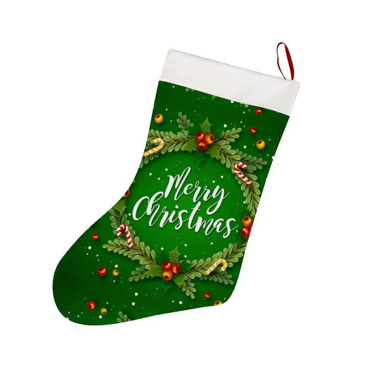 Emerald Green christmas stockings Decoration