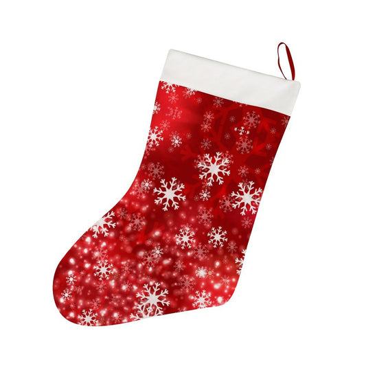 Scarlet Red Christmas Stockings Decoration