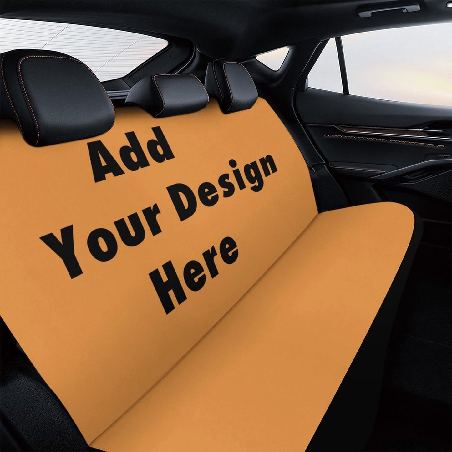 Custom Car Rear Seat Covers for Sedan Universal