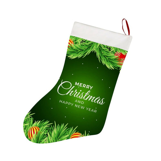 Green christmas stockings Decoration