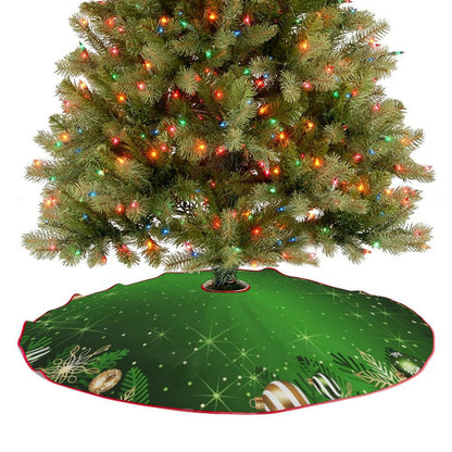 Blue Christmas Tree Skirt 48-inch Class Style