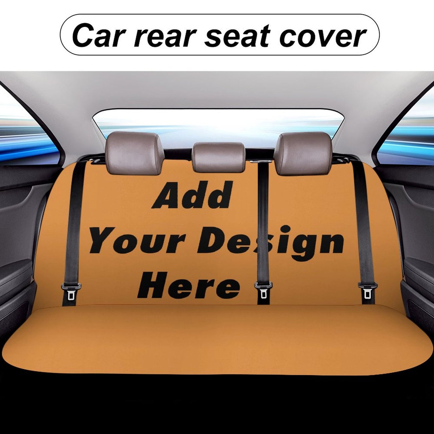 Custom Car Rear Seat Covers for Sedan Universal